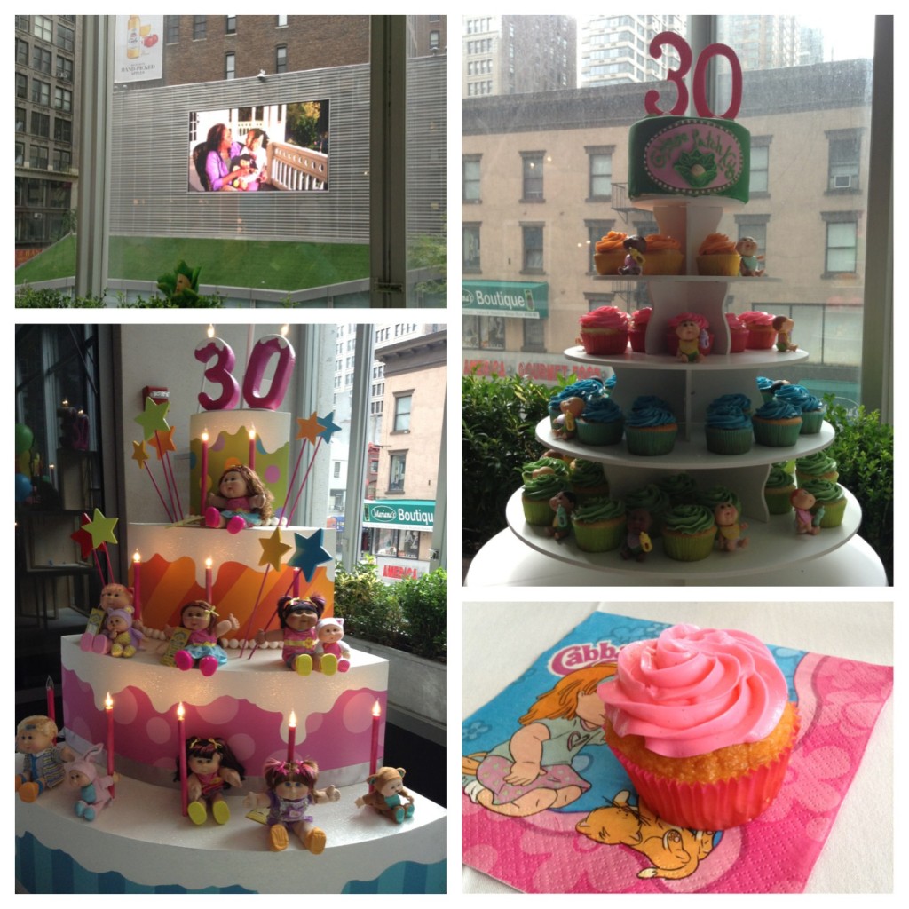 cabbage patch kids  #cpk30th birthday cake cupcakes