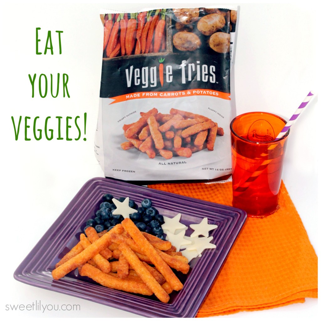 A fun way to eat your veggies!  Veggie Fries!