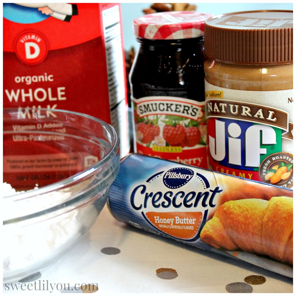 Ingredients PB&J Pinwheels #HolidayAdvantEdge #ad