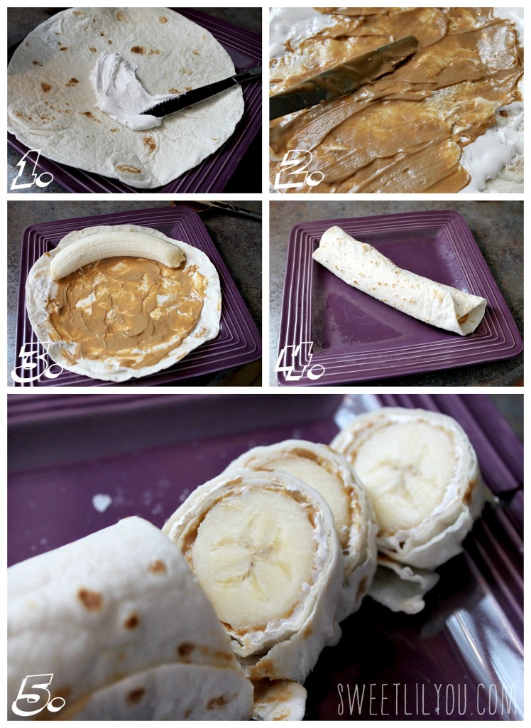 Fluffernutter and banana sushi