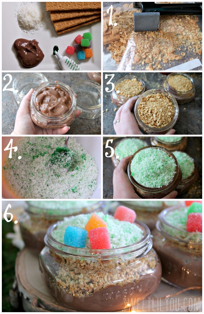 How To Make Tinker Bell's Pixe Hollow Pudding cups! From SweetLilYou.com