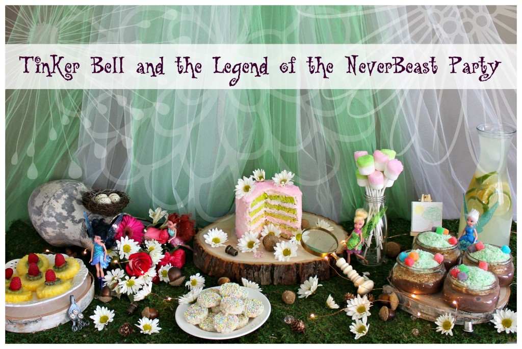 Tinker Bell and the Legend of the NeverBeast party! Birthday party ideas. From sweetlilyou.com