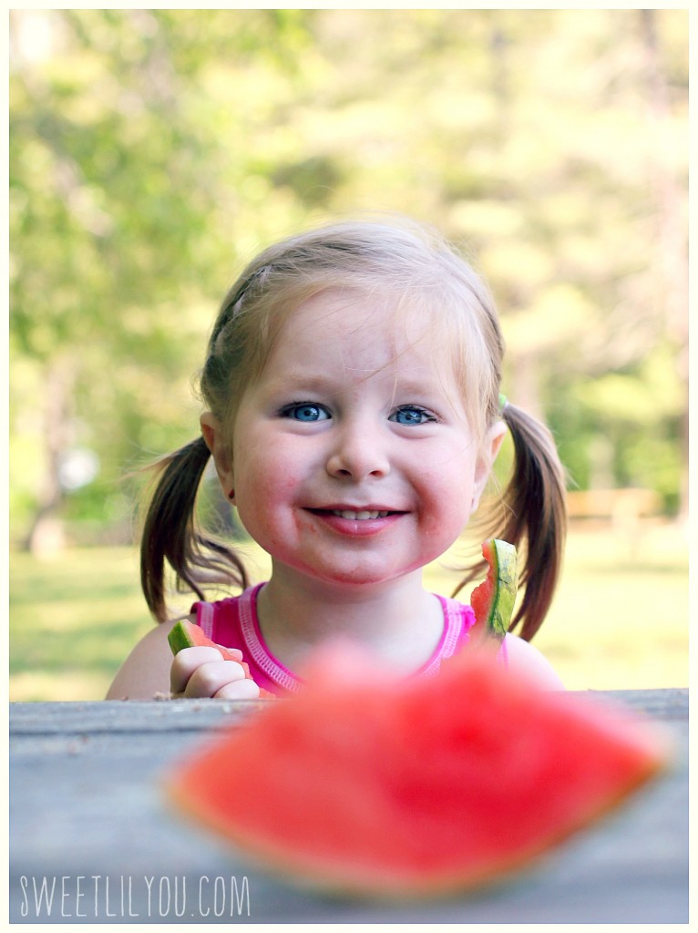 Watermelon face