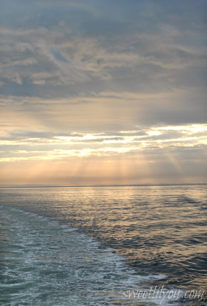Gorgeous View from Cross Sound Ferry