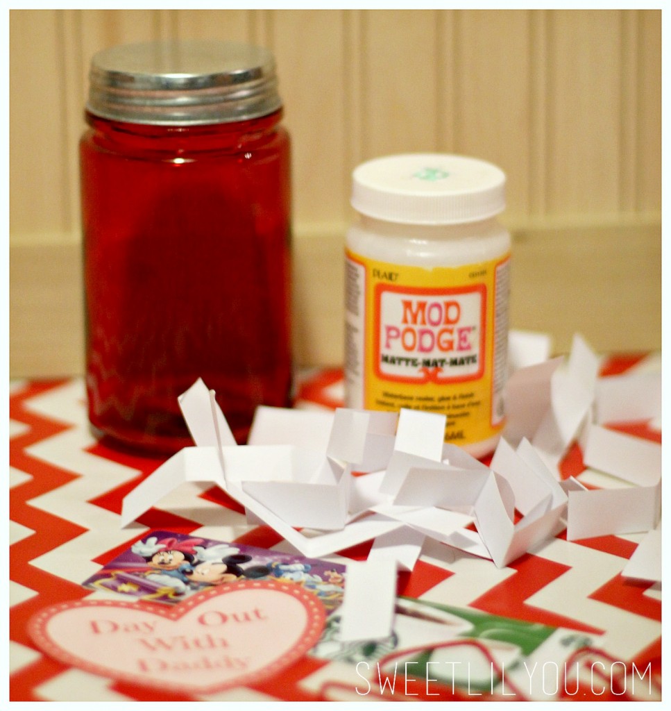 Supplies for Jar Project