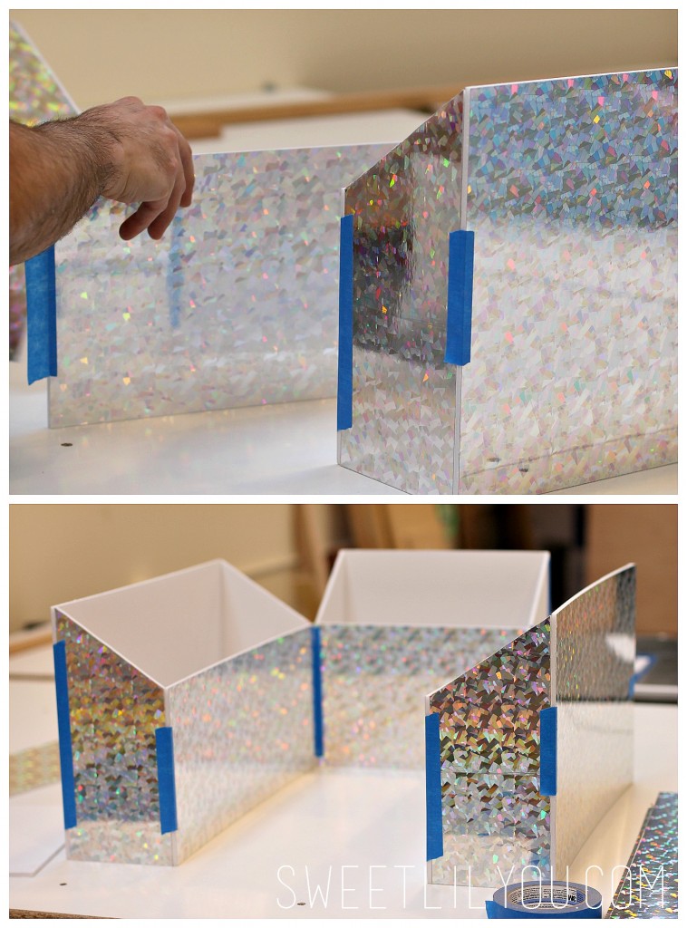 Tape pieces together